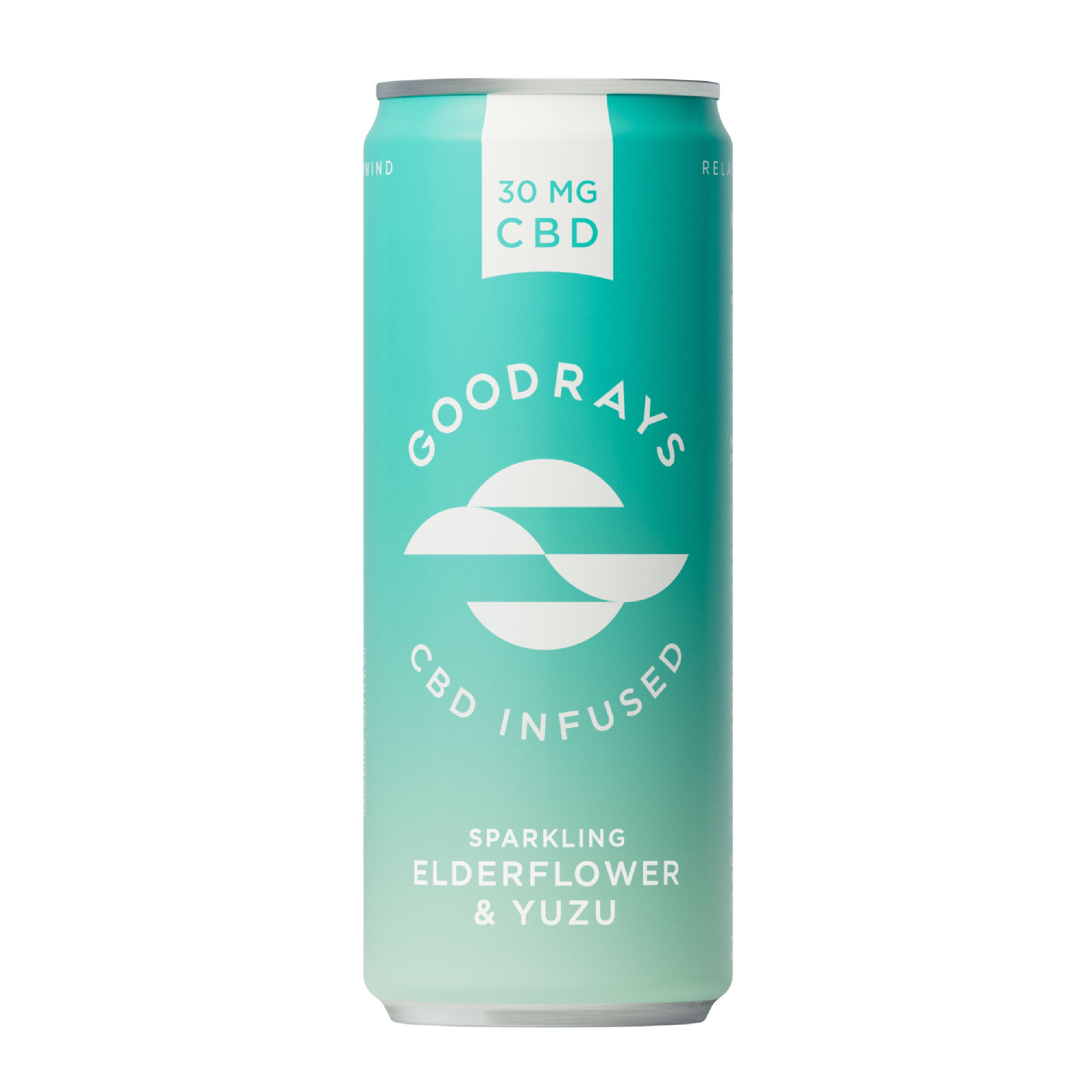 Elderflower & Yuzu, Natural 30mg CBD Drink 6 Cans / Buy Now